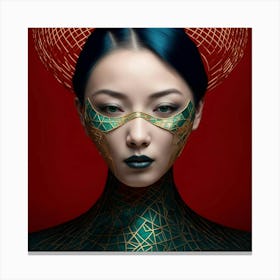 Chinese Beauty Canvas Print