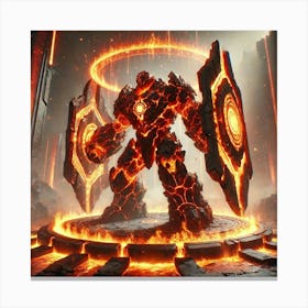 Converted Golem Image 3 Canvas Print