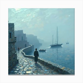 Aegean Coast Canvas Print