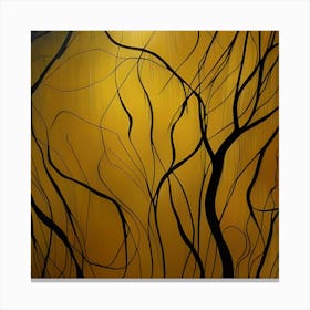 Twisted Branches Canvas Print