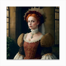 Tudor Queen's Majesty Canvas Print