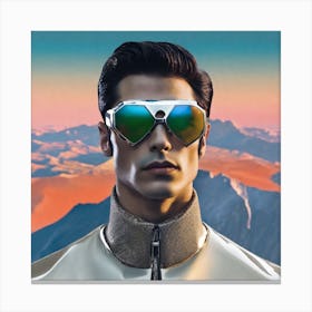 Man In Sunglasses 3 Canvas Print