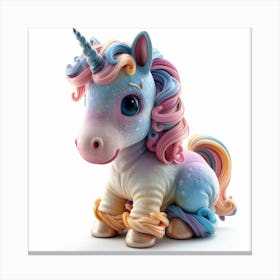 Unicorn Figurine 33 Canvas Print