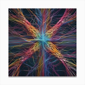 Cross Of Light Canvas Print