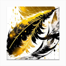 Feather Feather Feather 8 Canvas Print