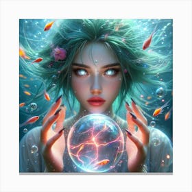 Mermaid 37 Canvas Print