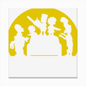 Doh Zombies Canvas Print