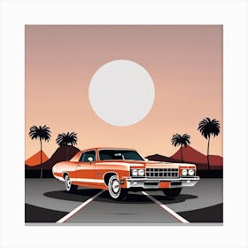 Chevrolet Bel Air Canvas Print