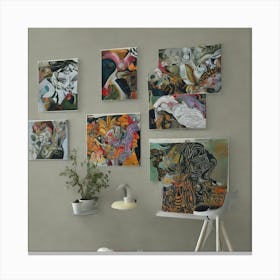 Abstract Painting 30 Canvas Print