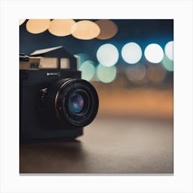 Bokeh Stock Videos & Royalty-Free Footage Canvas Print