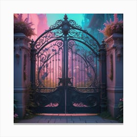 Gate To A Fairytale Canvas Print