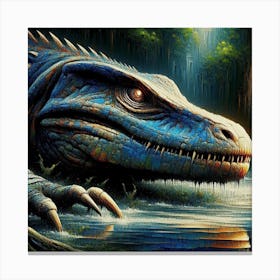 Iguana 2 Canvas Print