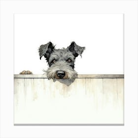 Schnauzer 20 Canvas Print