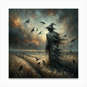 Crows Canvas Print