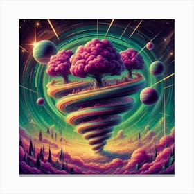 Psychedelic Art 6 Canvas Print