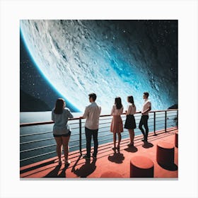 Planet Earth Canvas Print