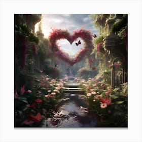 Surreal Love Garden By Csaba Fikker 29 Canvas Print