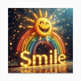 Smile Canvas Print