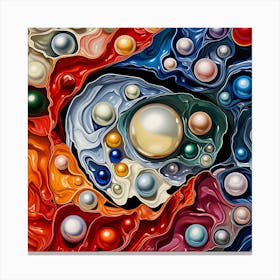 Pearls Canvas Print