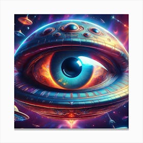 Alien Eye 1 Canvas Print