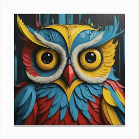 Owl 5 Canvas Print