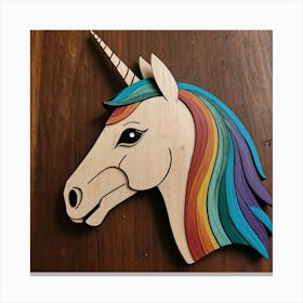 Unicorn Head 1 Canvas Print