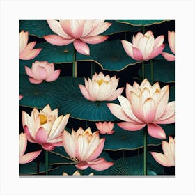 Lotus Flower 68 Canvas Print