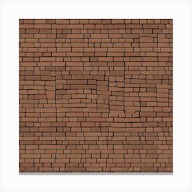 Brick Wall 8 Canvas Print