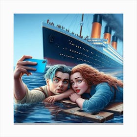 Titanic Canvas Print