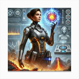 Dr Alina Volkov Image 1 Canvas Print