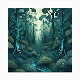 Forest 40 Canvas Print