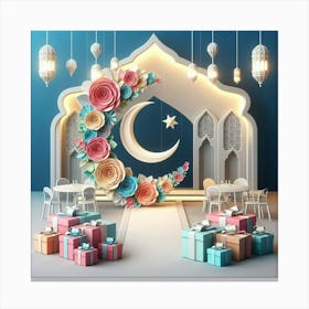 Muslim Ramadan 9 Canvas Print