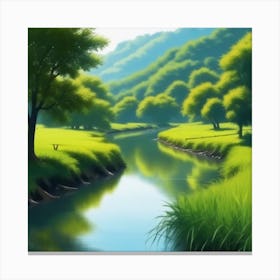 Landscape Painting 188 Canvas Print
