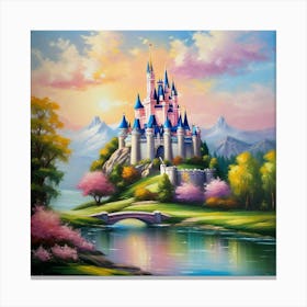 Cinderella Castle 61 Canvas Print