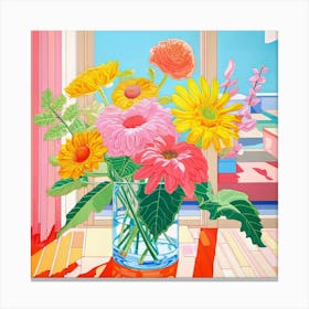 Bright Floral Canvas Print