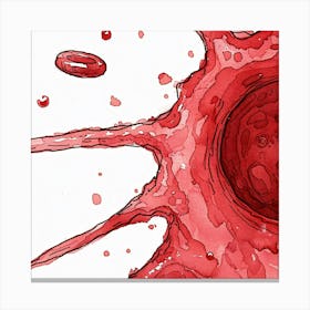 Red Blood Cell Canvas Print