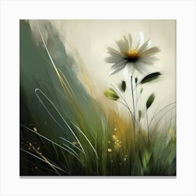 Single Flower (3) Canvas Print