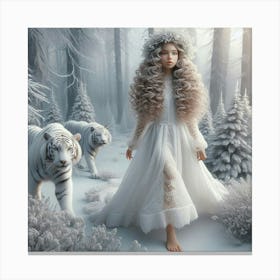 'Winter Forest' Canvas Print