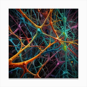 Neuron Painting 1 Canvas Print