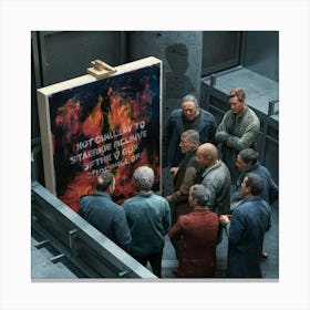 Hunger Games Poster Canvas Print