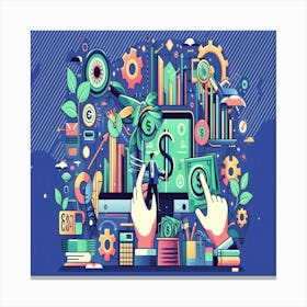 Future Of Finance Canvas Print