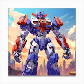 Transformers Prime Canvas Print