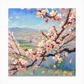 Blossoming Cherry Tree Canvas Print