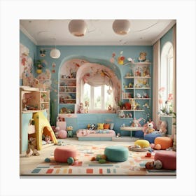 Children'S Room Canvas Print