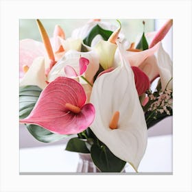 Calla Lily Bouquet Canvas Print