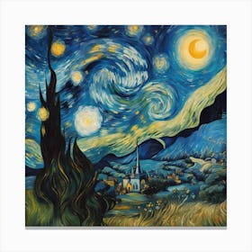 Starry Night 27 Canvas Print