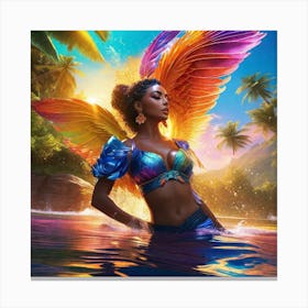 Mermaid 6 Canvas Print