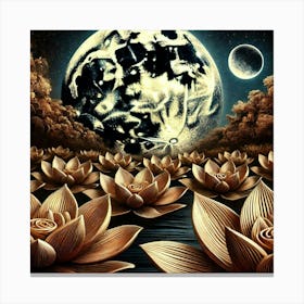 Lotus Flower 152 Canvas Print