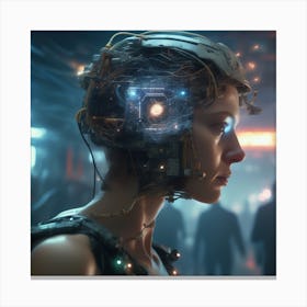 Cyberpunk 2077 2 Canvas Print