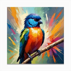 Bird Paradise Art Print Canvas Print